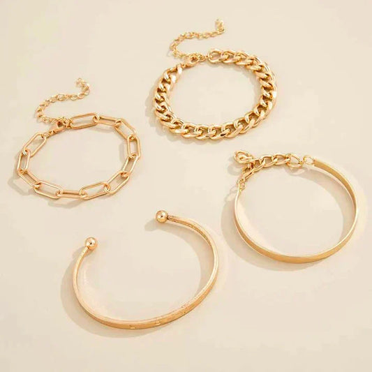 Elan Mercer Set Bracciali | Oro