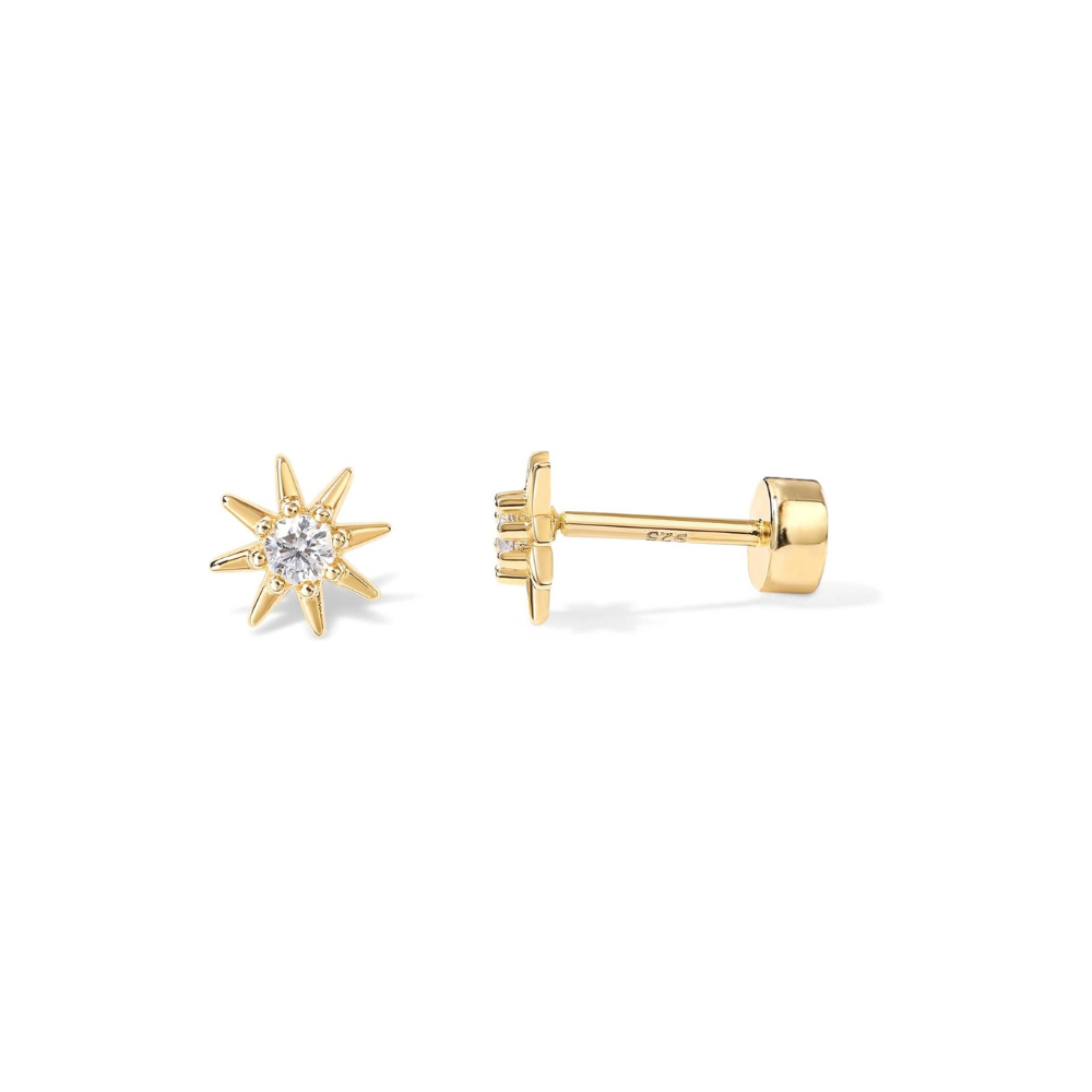 Sunburst Orecchini | Oro