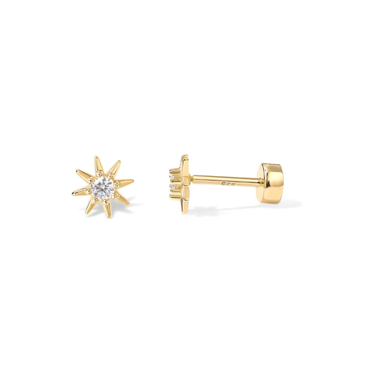 Sunburst Orecchini | Oro