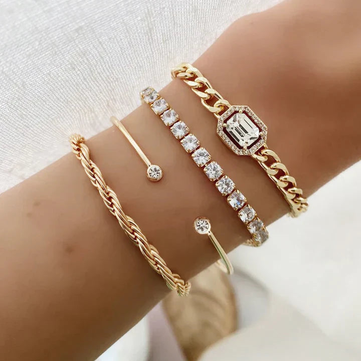 Domitia Calvina Set Bracciali | Oro